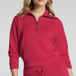 Spanx AirEssentials Half Zip Pullover